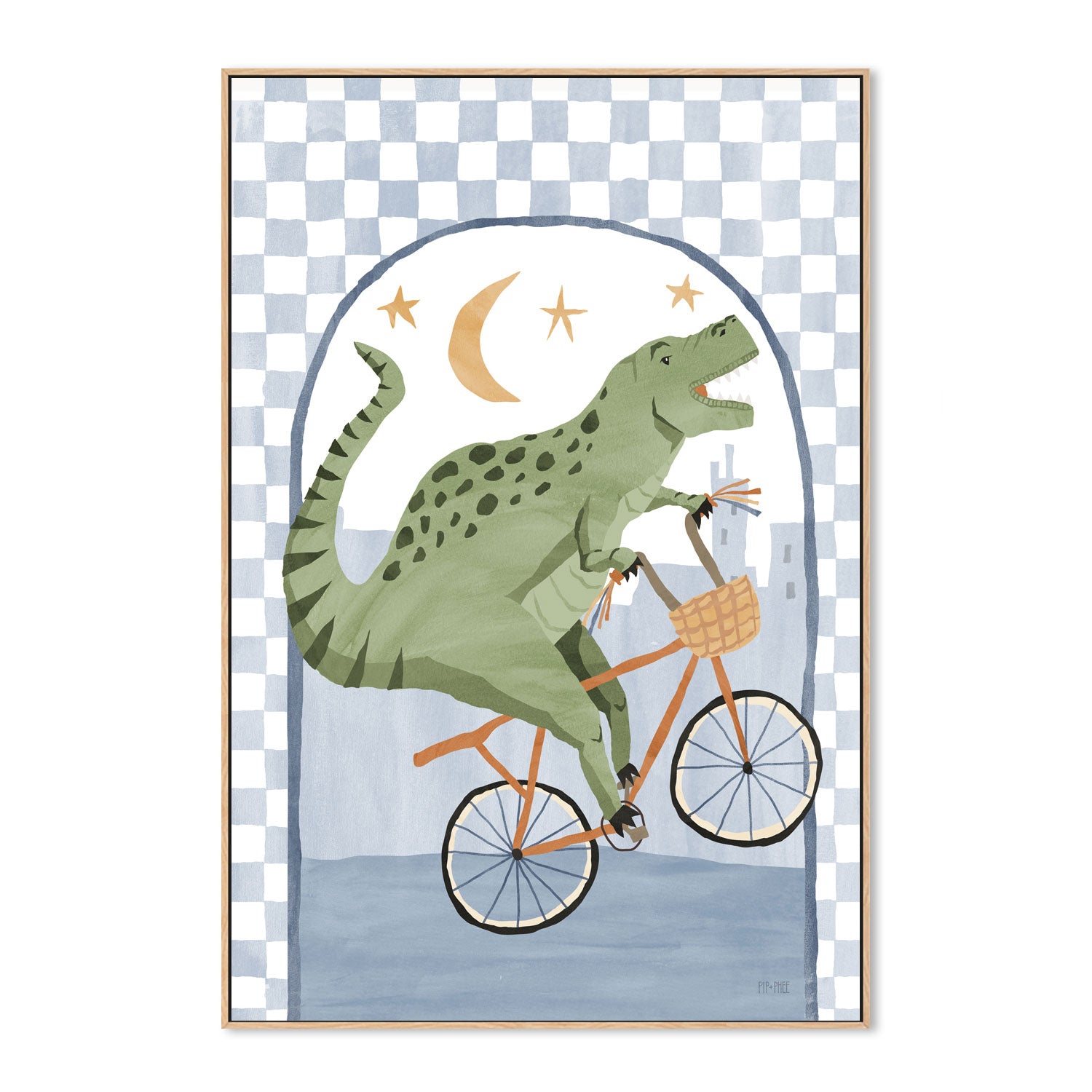 wall-art-print-canvas-poster-framed-Trex Rider Arch , By Pip and Phee-4