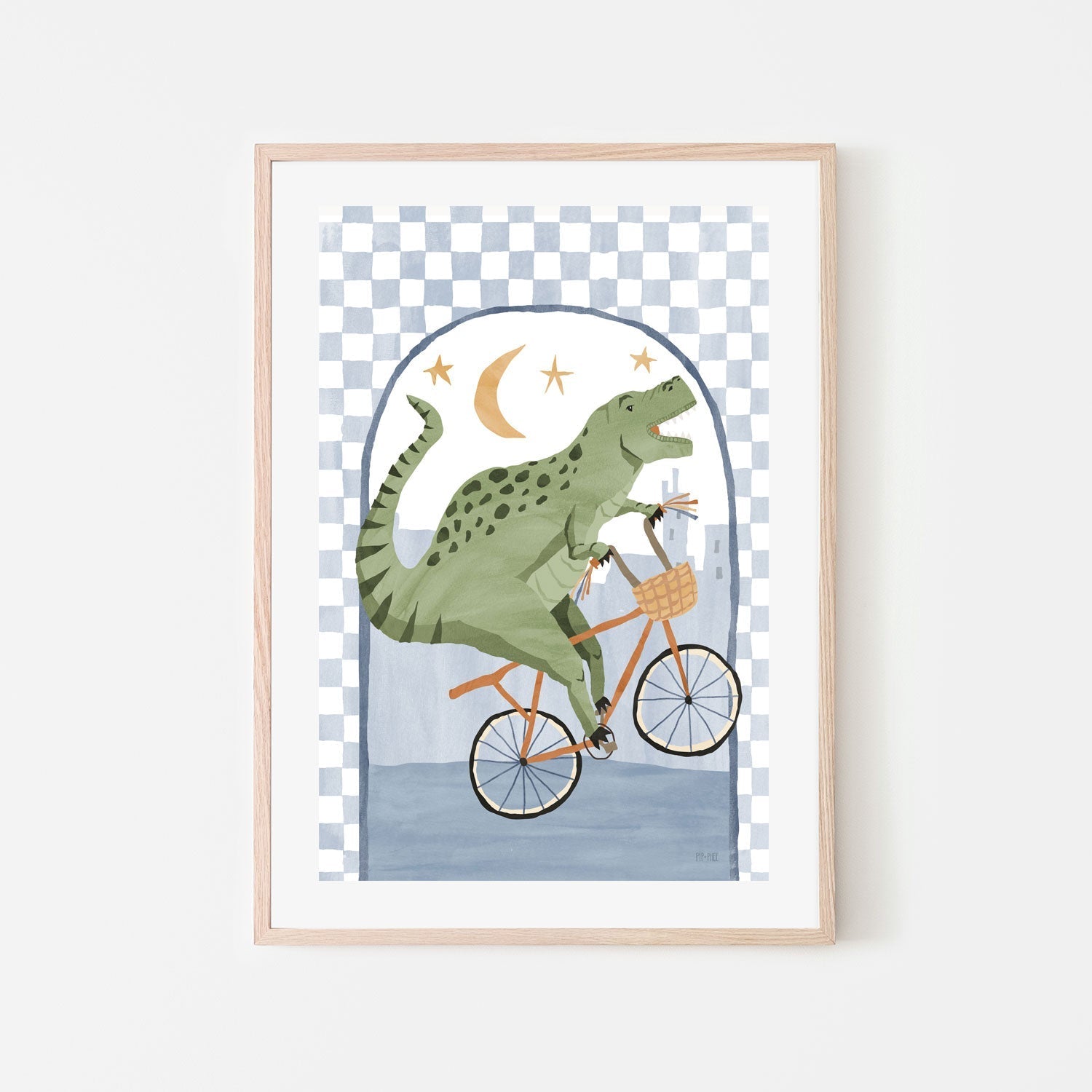 wall-art-print-canvas-poster-framed-Trex Rider Arch , By Pip and Phee-6