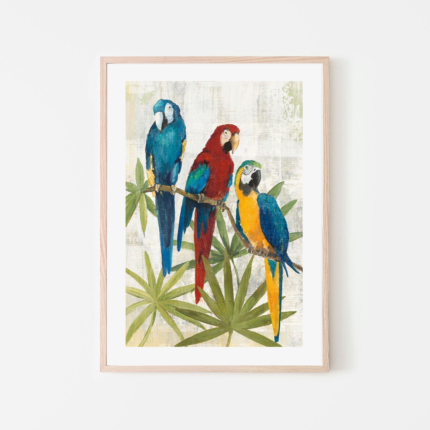 wall-art-print-canvas-poster-framed-Trio Of Birds , By Avery Tilmon-GIOIA-WALL-ART