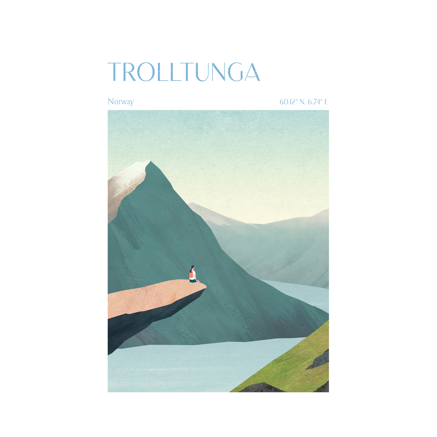 wall-art-print-canvas-poster-framed-Trolltunga, Norway , By Long Way Home-GIOIA-WALL-ART