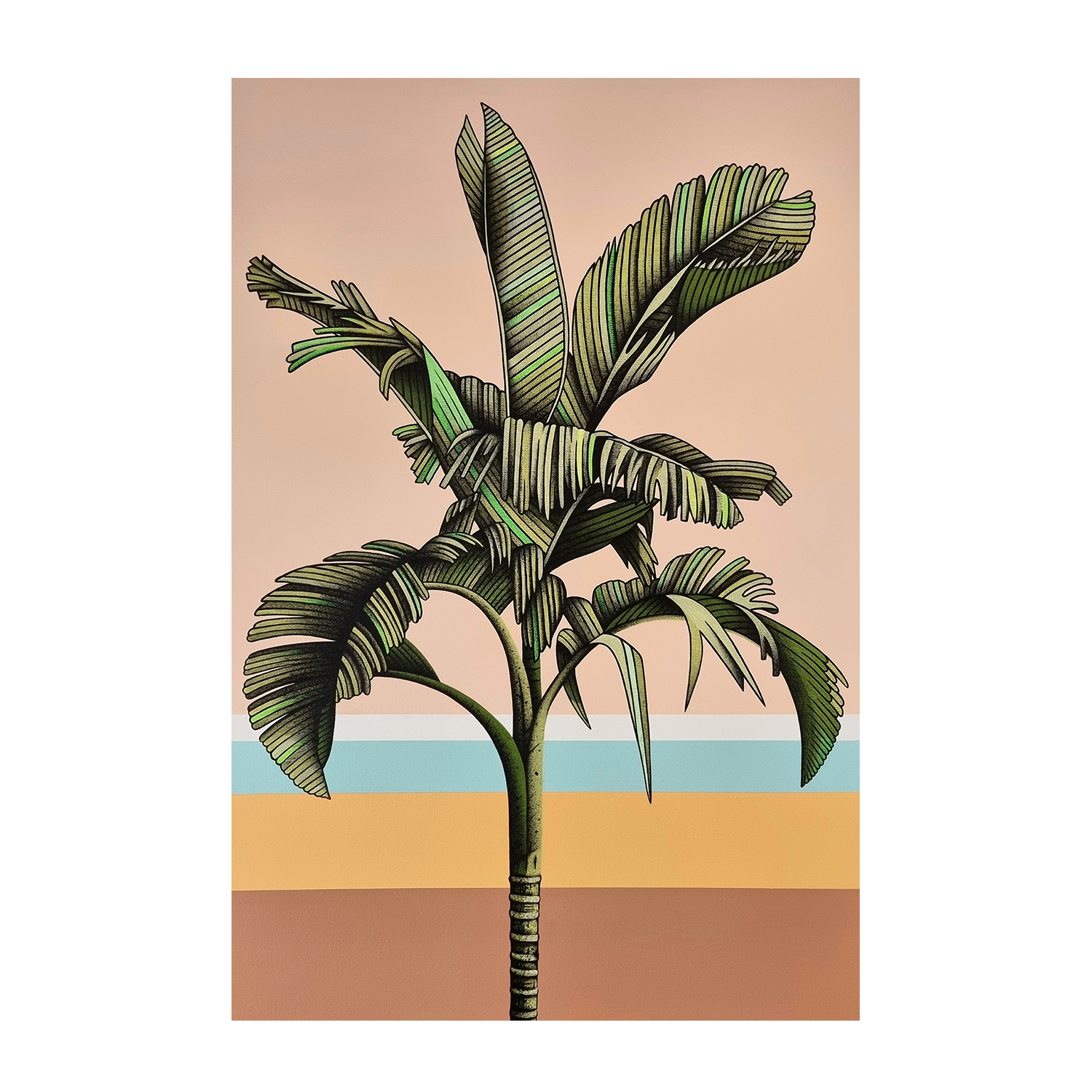 wall-art-print-canvas-poster-framed-Tropic, Style C , By Michelle Jirsensky-1