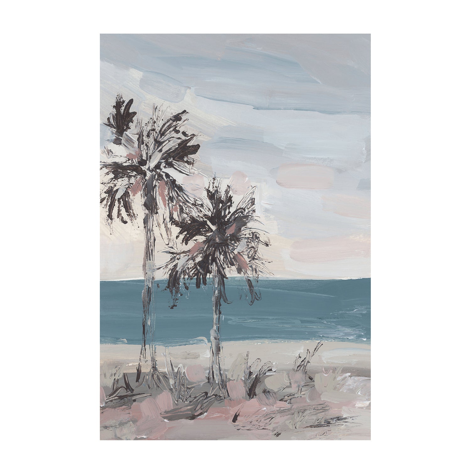 wall-art-print-canvas-poster-framed-Tropical Serenity, Style A & B, Set Of 2 , By Emily Wood-7