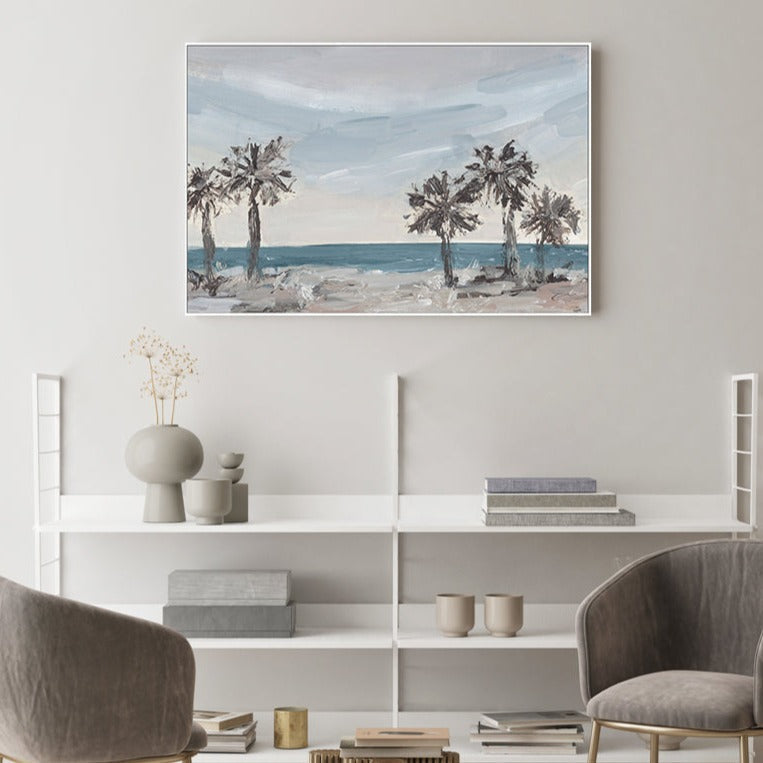 wall-art-print-canvas-poster-framed-Tropical Serenity, Style C , By Emily Wood-2