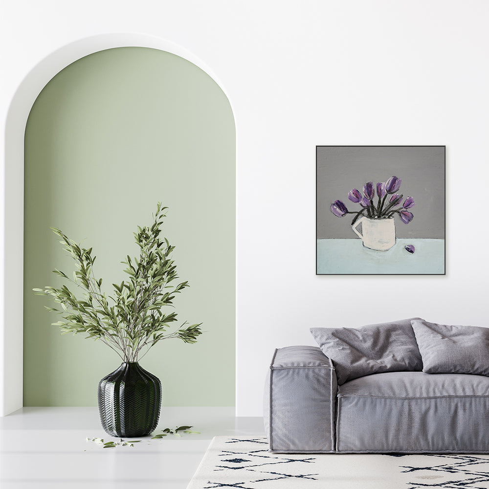 wall-art-print-canvas-poster-framed-Tulips , By Louise O'hara-7