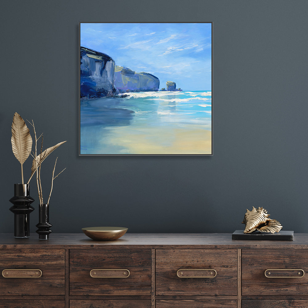 wall-art-print-canvas-poster-framed-Tunnel Beach-by-Meredith Howse-Gioia Wall Art