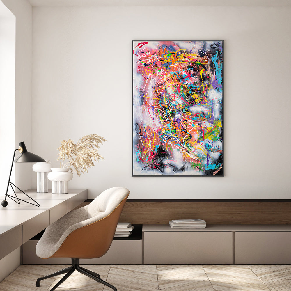 wall-art-print-canvas-poster-framed-Turmoil , By Lori Burke-GIOIA-WALL-ART