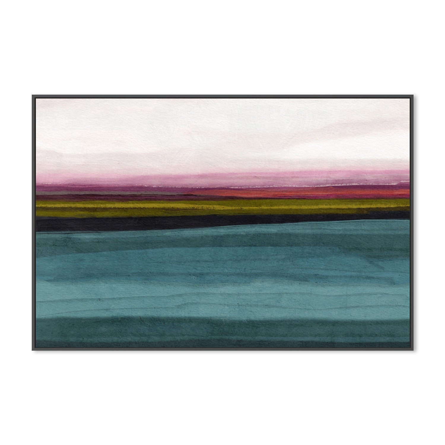 wall-art-print-canvas-poster-framed-Turq Landscape, Style A , By Lisa Nohren-3