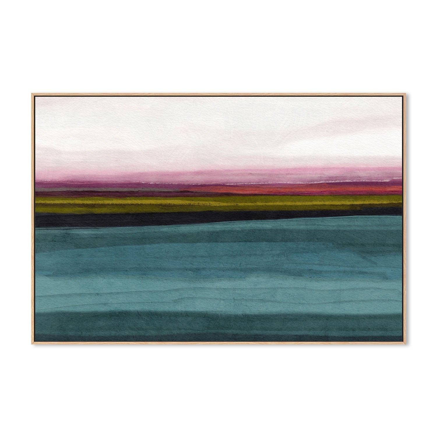 wall-art-print-canvas-poster-framed-Turq Landscape, Style A , By Lisa Nohren-4