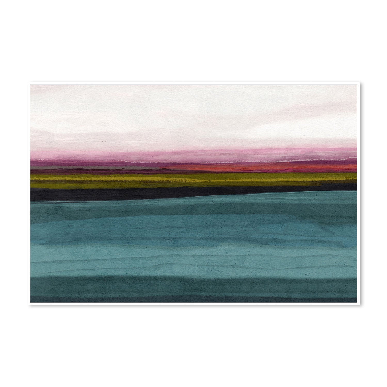 wall-art-print-canvas-poster-framed-Turq Landscape, Style A , By Lisa Nohren-5