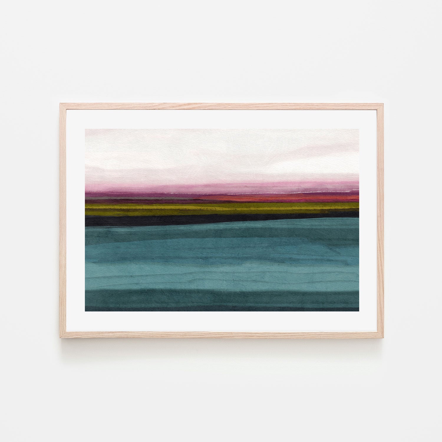 wall-art-print-canvas-poster-framed-Turq Landscape, Style A , By Lisa Nohren-6