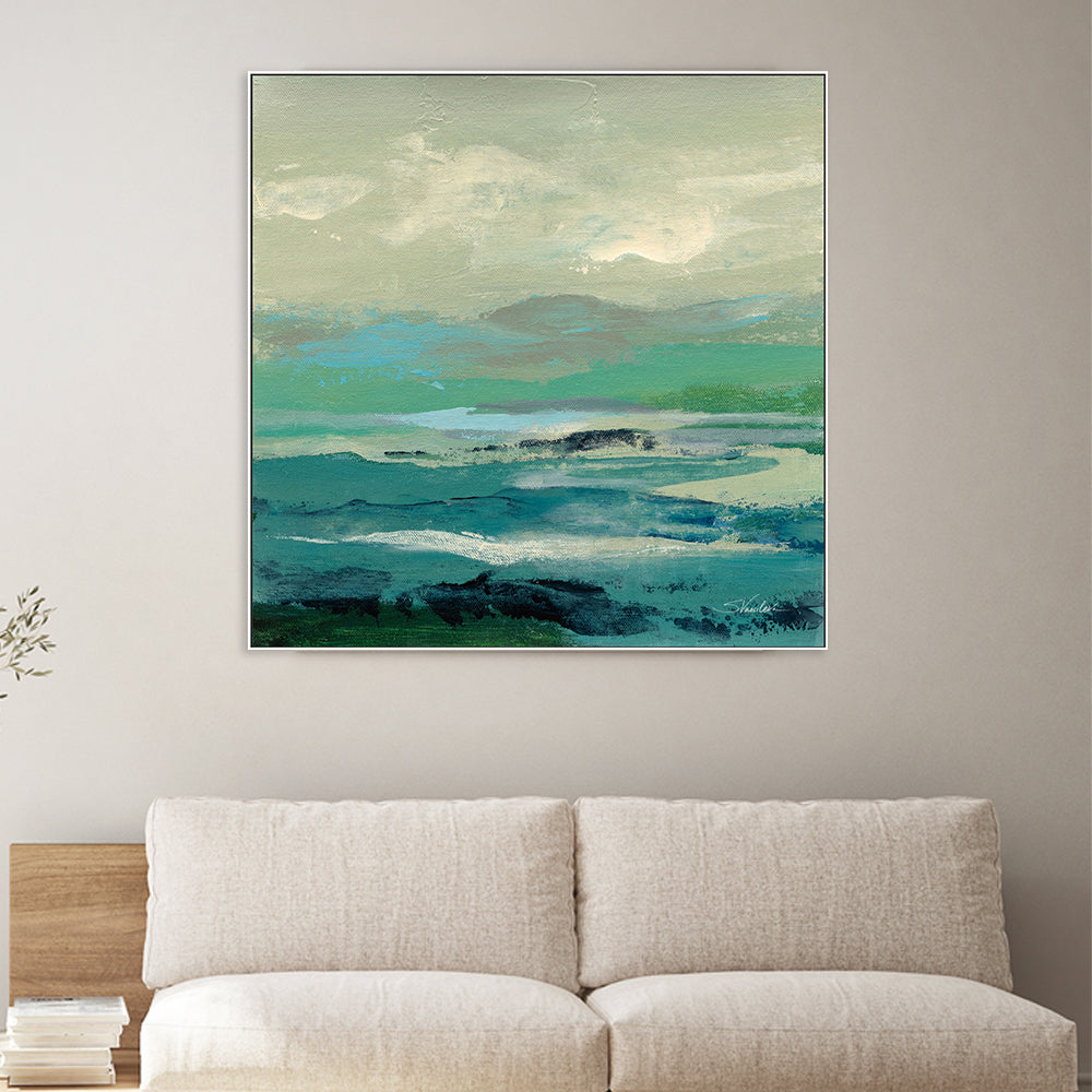 wall-art-print-canvas-poster-framed-Turquoise Bay, Style B-by-Silvia Vassileva-Gioia Wall Art