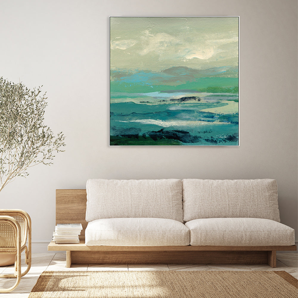 wall-art-print-canvas-poster-framed-Turquoise Bay, Style B-by-Silvia Vassileva-Gioia Wall Art