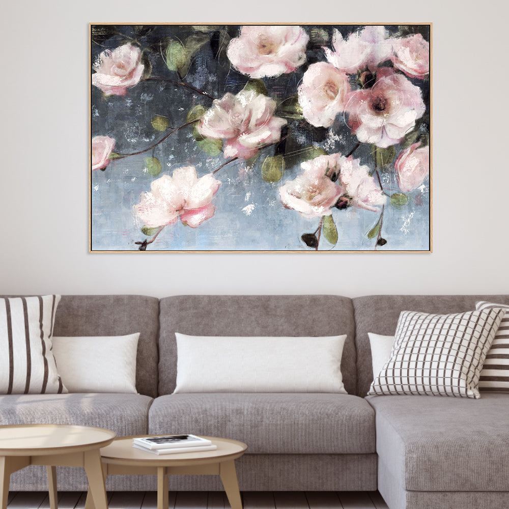 wall-art-print-canvas-poster-framed-Twilight Blooms , By Nina Blue-2