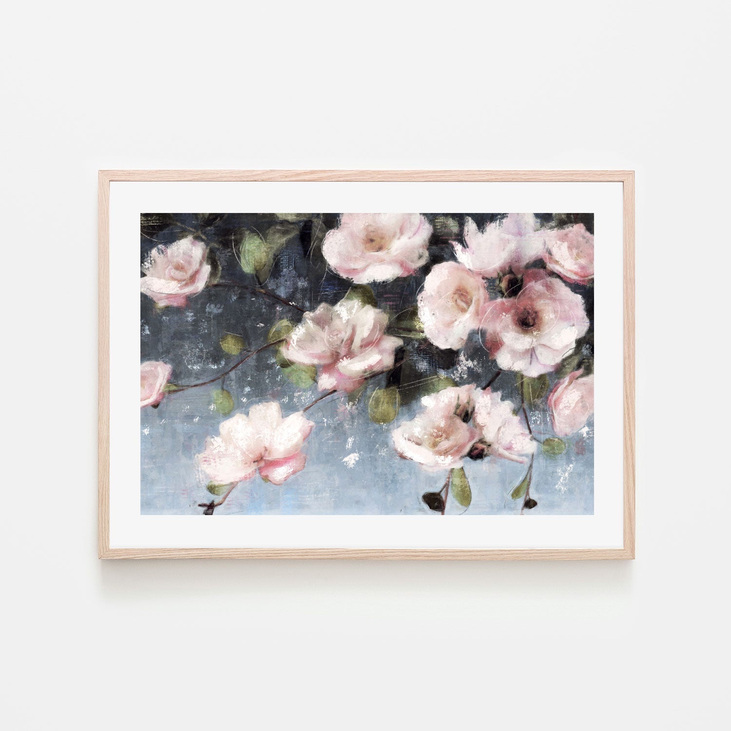 wall-art-print-canvas-poster-framed-Twilight Blooms , By Nina Blue-6