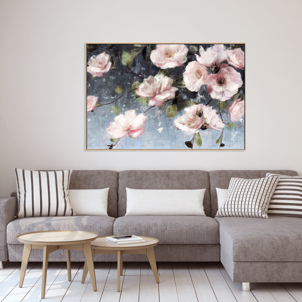 wall-art-print-canvas-poster-framed-Twilight Blooms , By Nina Blue-7