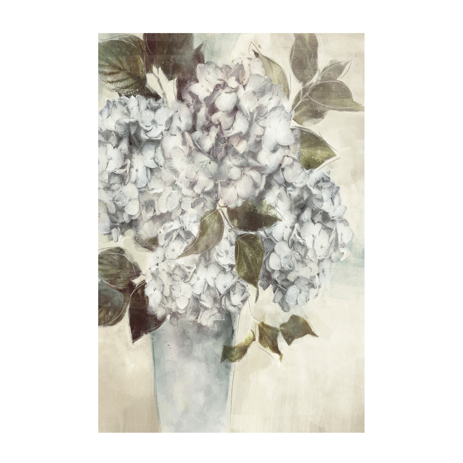 wall-art-print-canvas-poster-framed-Twilight Hydrangea, Style B , By Nina Blue-1