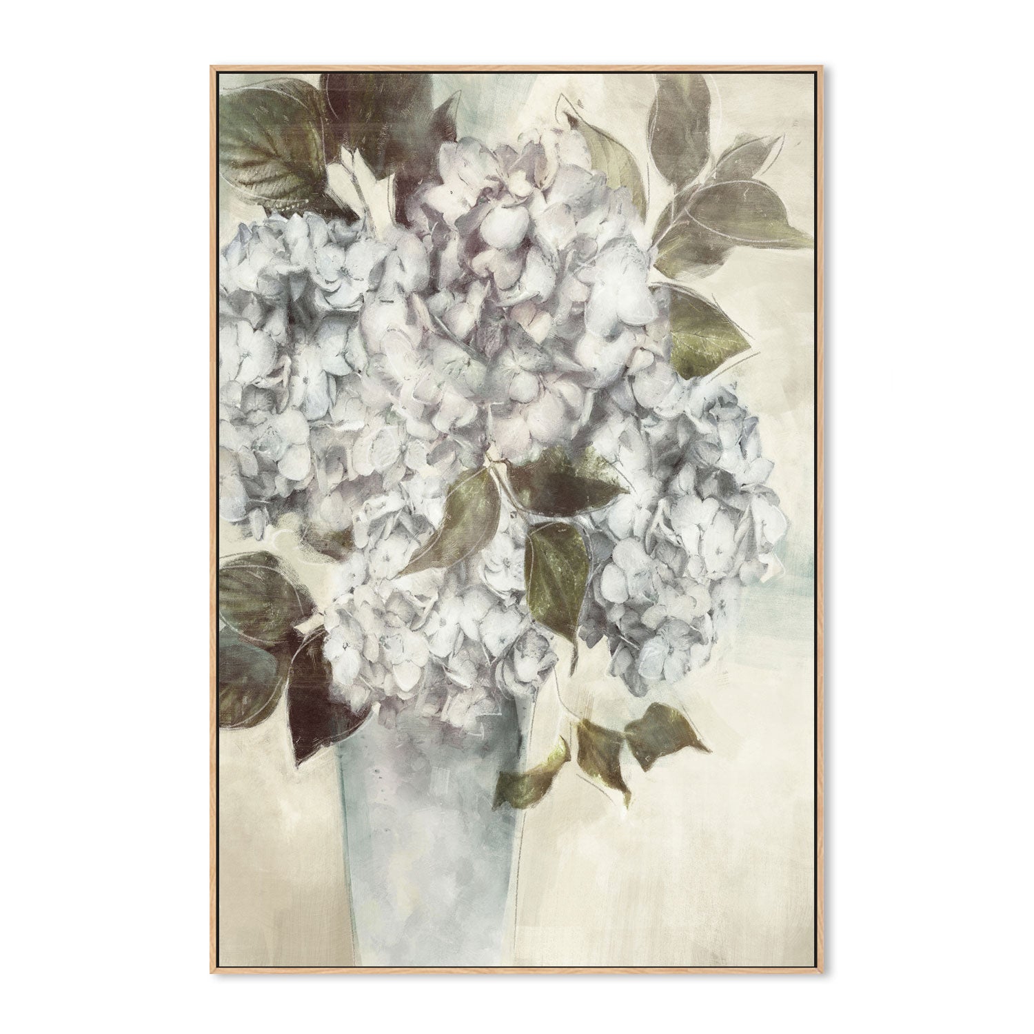 wall-art-print-canvas-poster-framed-Twilight Hydrangea, Style B , By Nina Blue-4