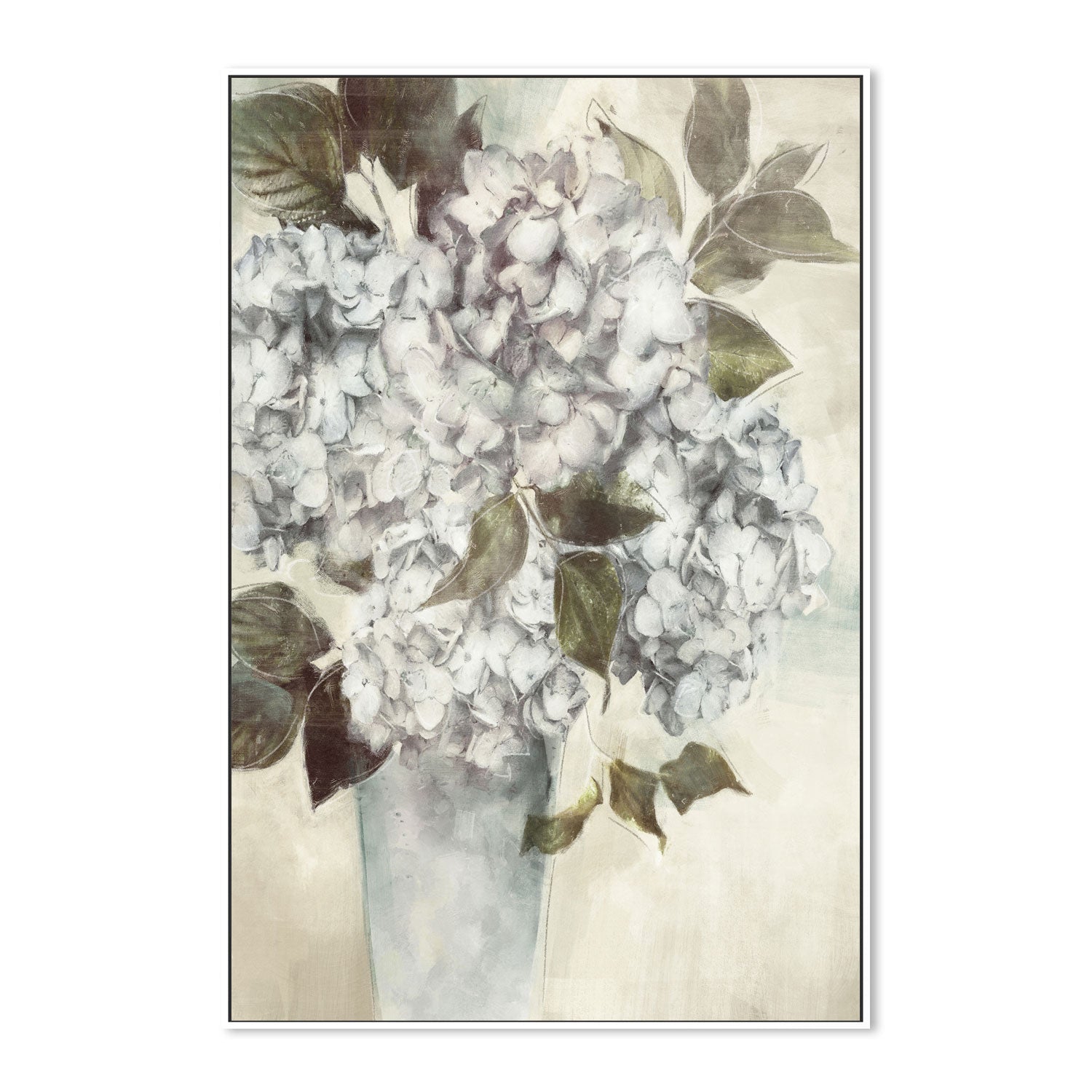 wall-art-print-canvas-poster-framed-Twilight Hydrangea, Style B , By Nina Blue-5