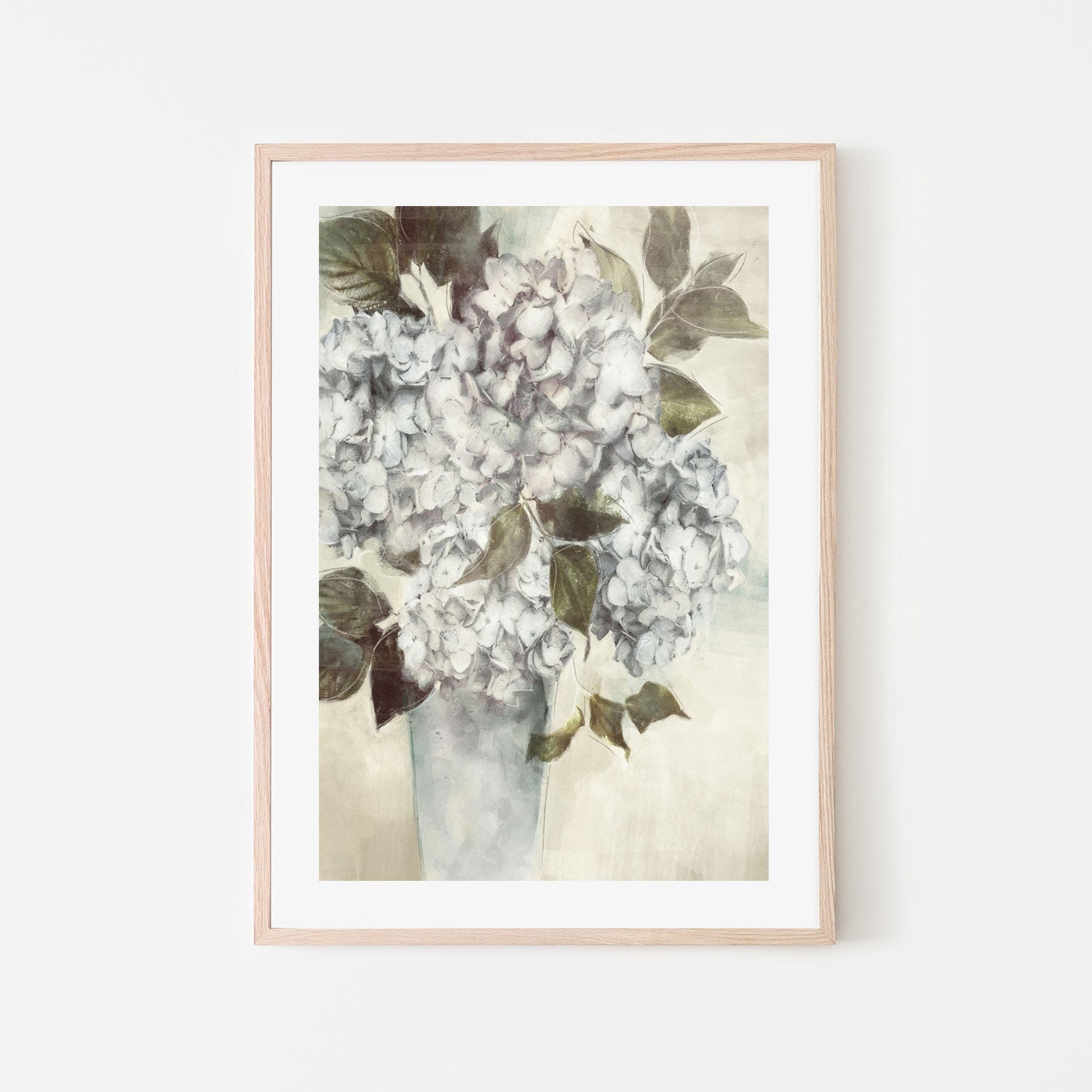 wall-art-print-canvas-poster-framed-Twilight Hydrangea, Style B , By Nina Blue-6