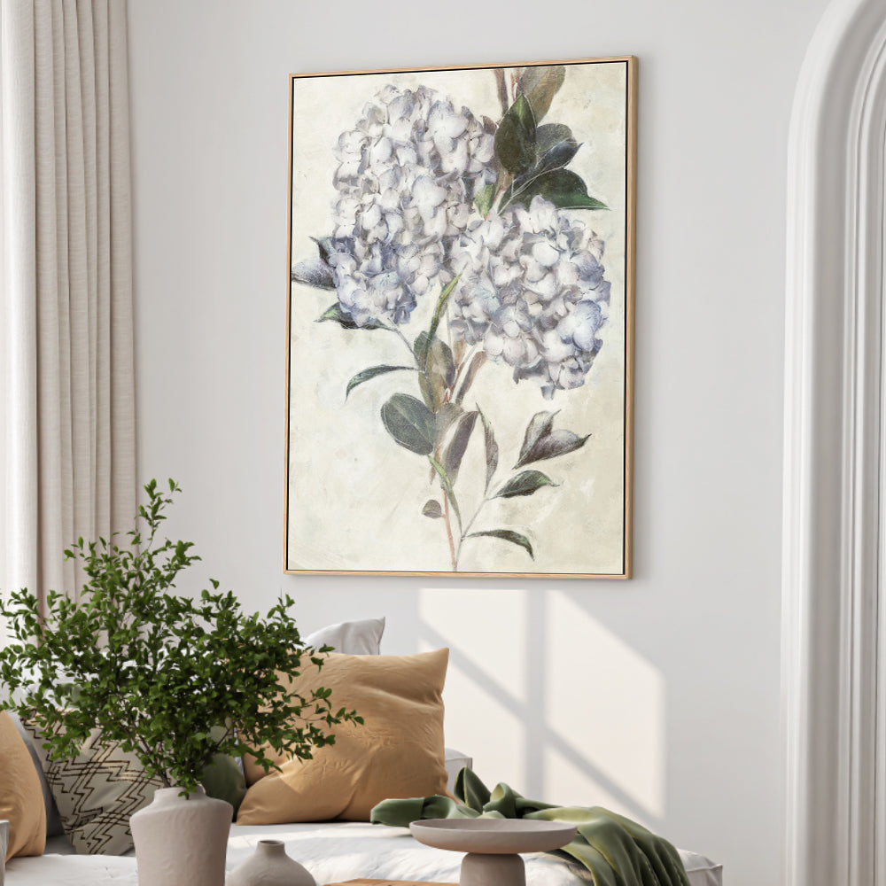 wall-art-print-canvas-poster-framed-Twilight Hydrangea, Style D , By Nina Blue-2