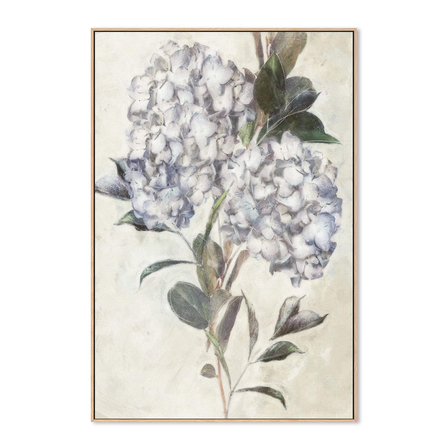 wall-art-print-canvas-poster-framed-Twilight Hydrangea, Style D , By Nina Blue-4