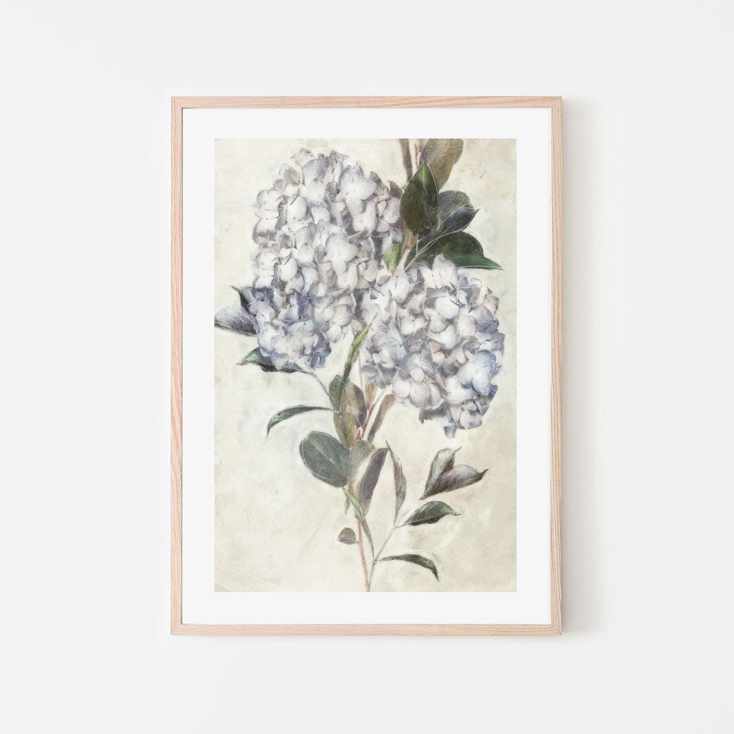 wall-art-print-canvas-poster-framed-Twilight Hydrangea, Style D , By Nina Blue-6