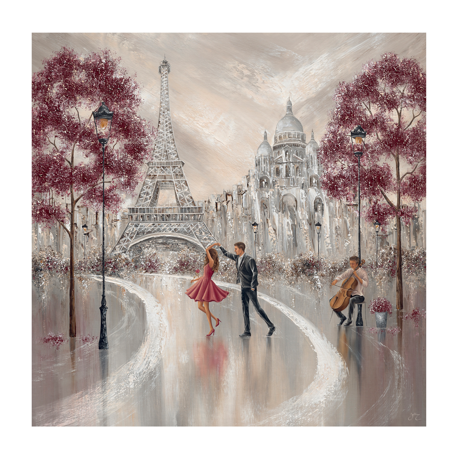 wall-art-print-canvas-poster-framed-Twirl, Paris Dance , By Isabella Karolewicz-1