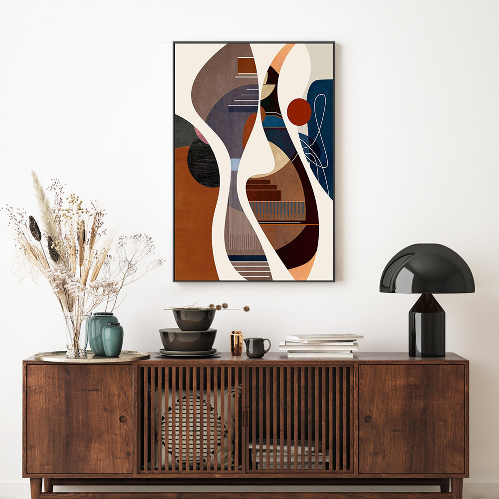 wall-art-print-canvas-poster-framed-Twisting, Style A , By Roberto Moro Art-GIOIA-WALL-ART