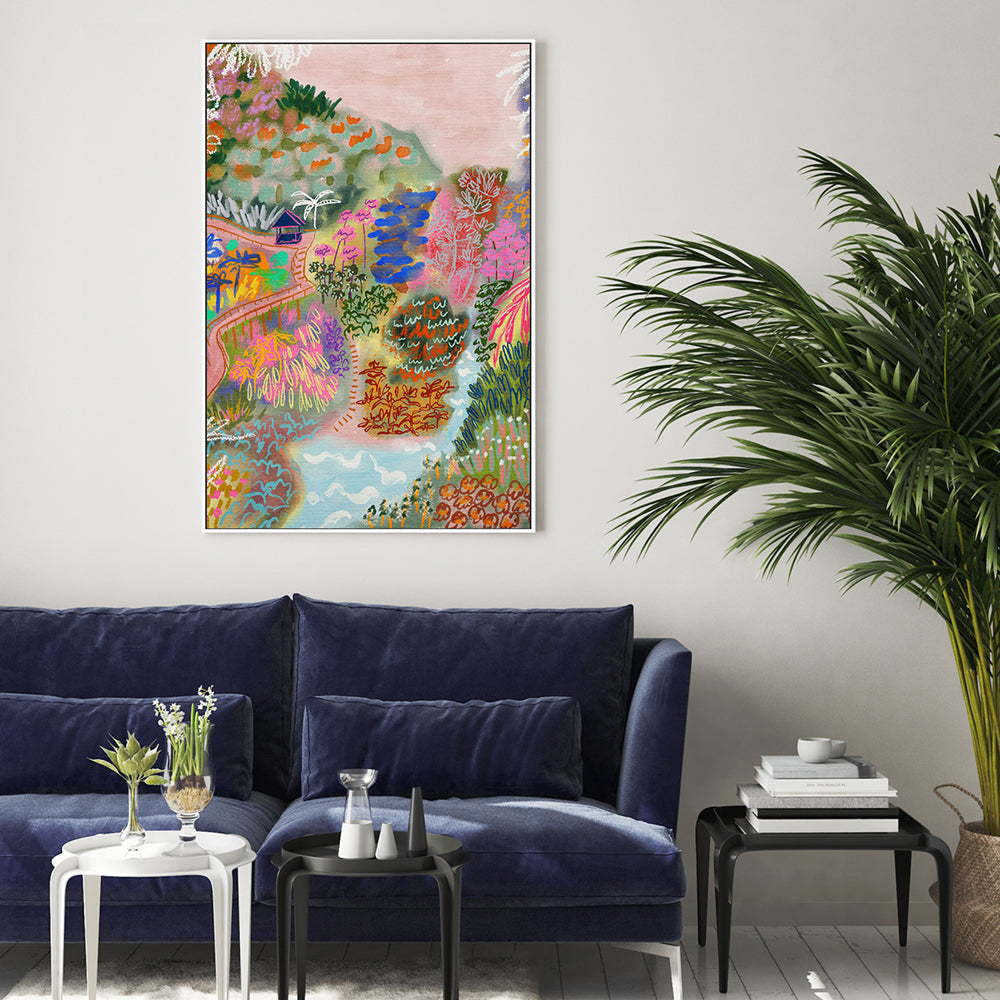 wall-art-print-canvas-poster-framed-Ubud River , By Kartika Paramita-7