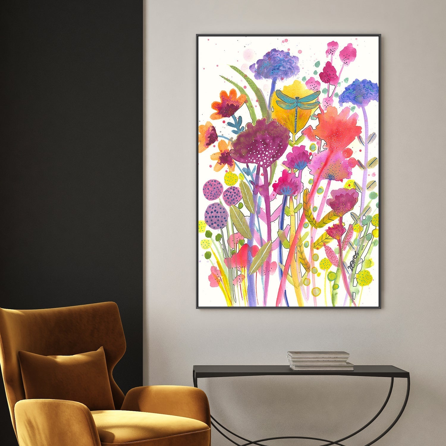 wall-art-print-canvas-poster-framed-Ukiyo , By Sylvie Demers-2