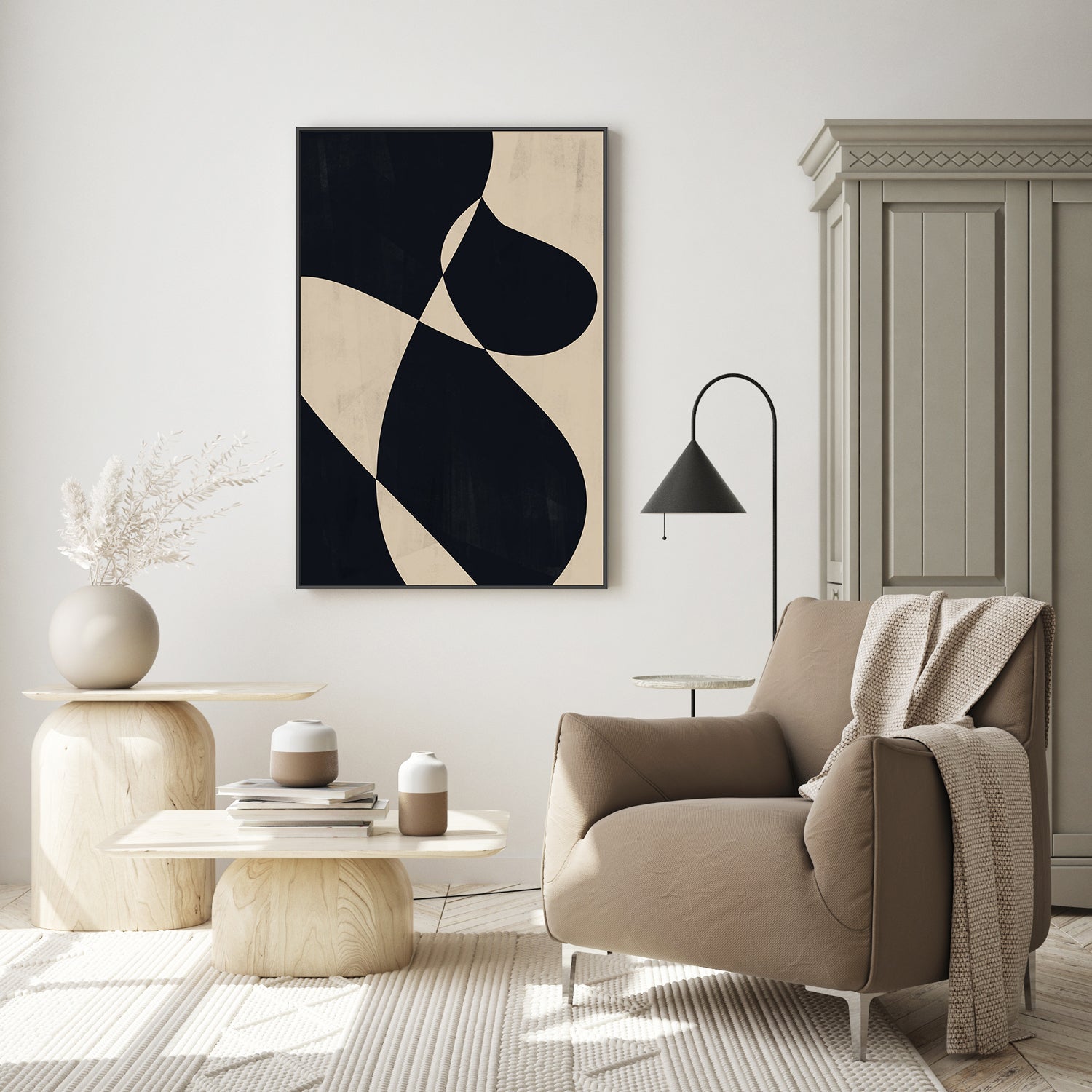 wall-art-print-canvas-poster-framed-Undulations, Style A , By Danushka Abeygoda-GIOIA-WALL-ART