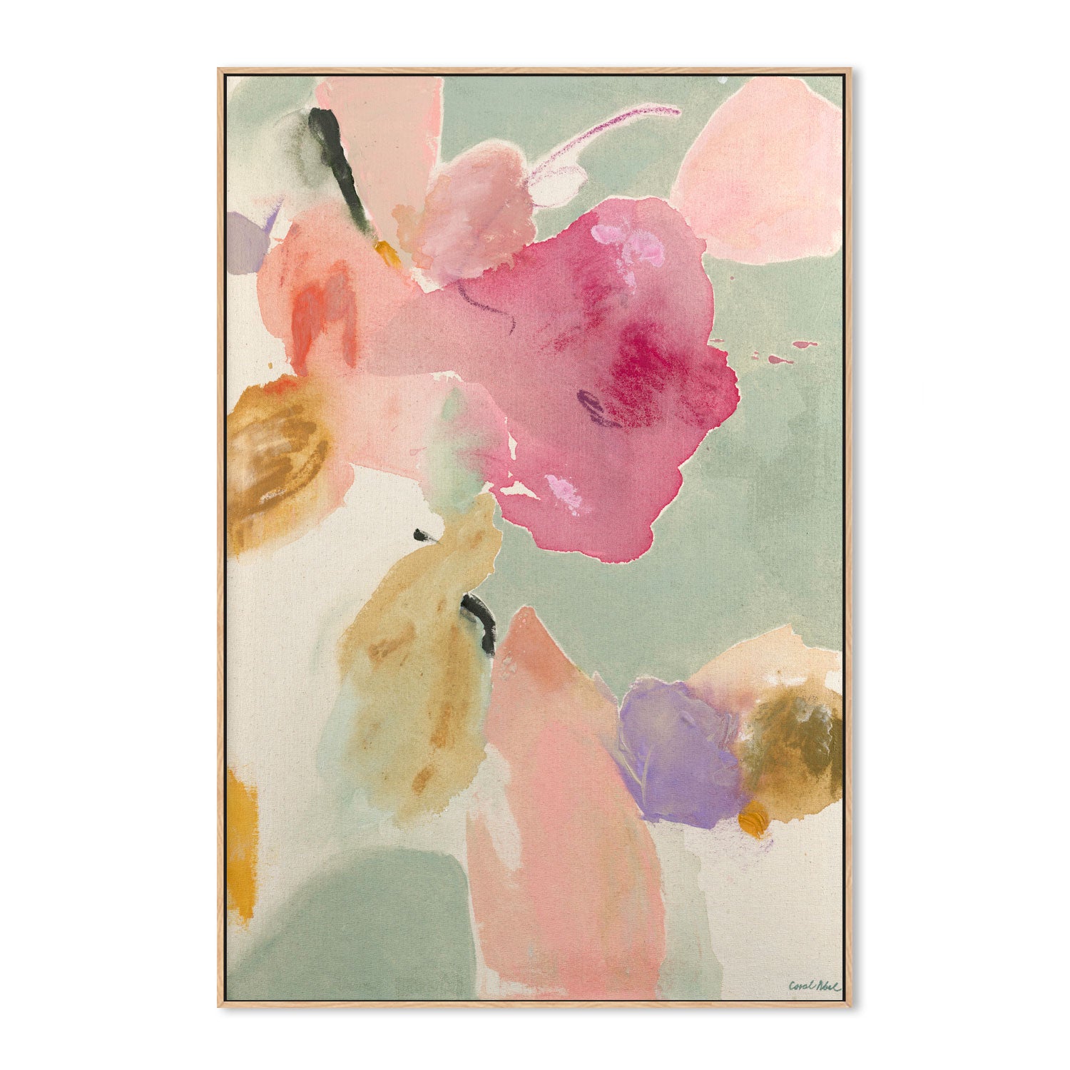 wall-art-print-canvas-poster-framed-Unfurling Tenderly , By Coral Noel Yang-4