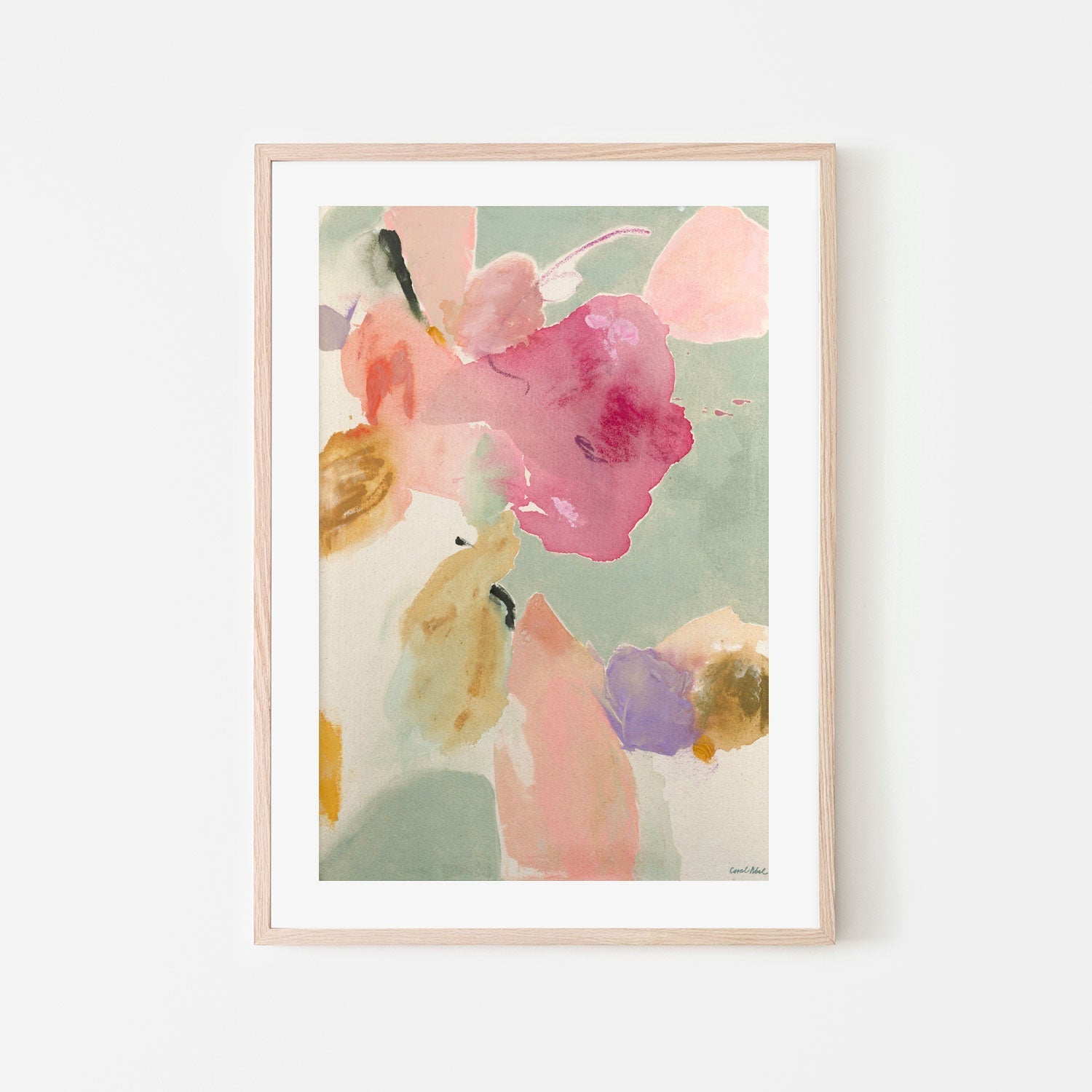 wall-art-print-canvas-poster-framed-Unfurling Tenderly , By Coral Noel Yang-6