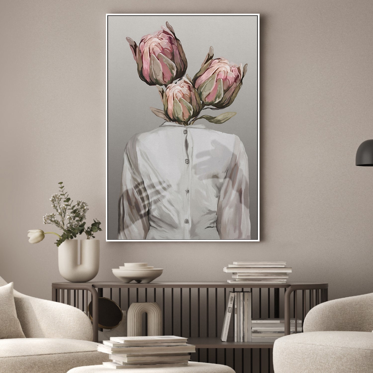 wall-art-print-canvas-poster-framed-Unknown Longing, Style A , By Gabriella Roberg-2