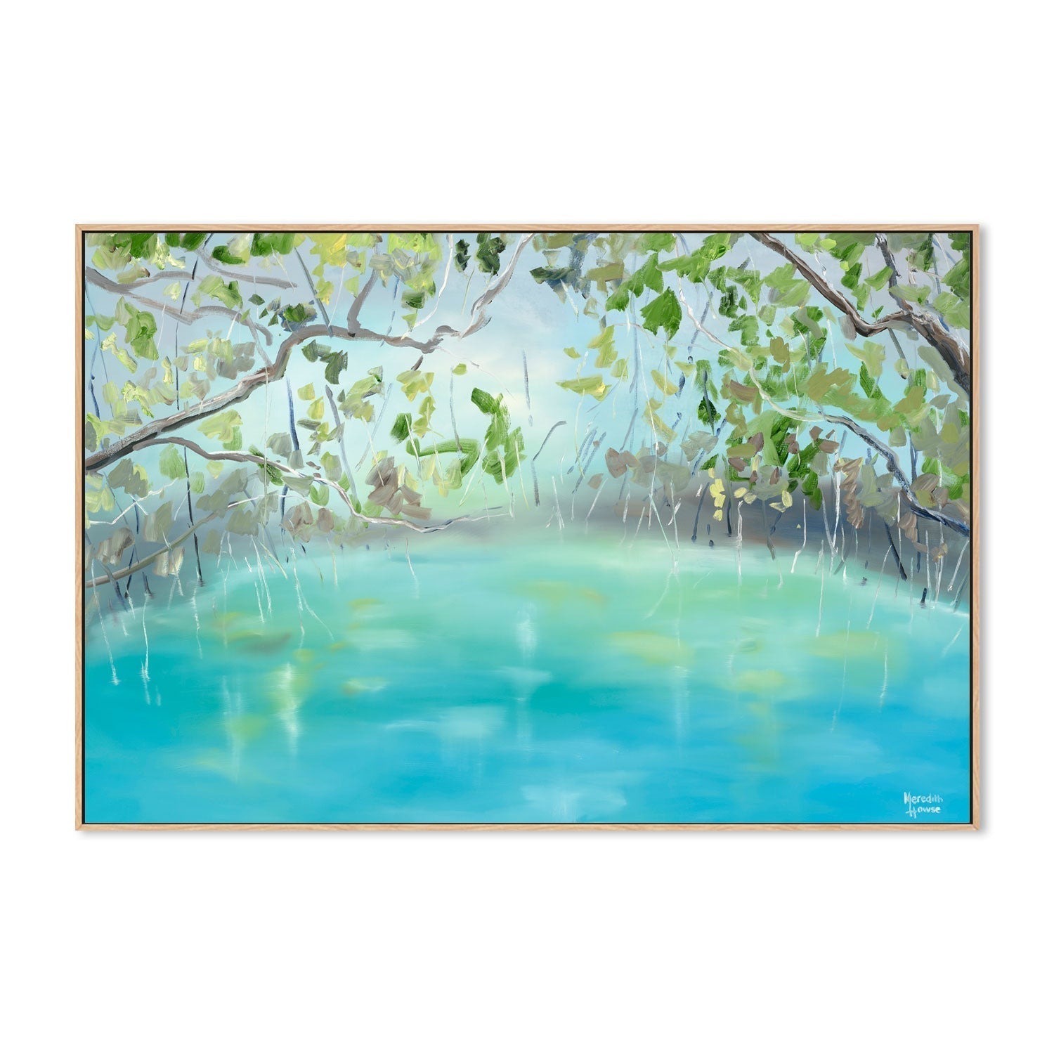 wall-art-print-canvas-poster-framed-Upper Daintree , By Meredith Howse-GIOIA-WALL-ART