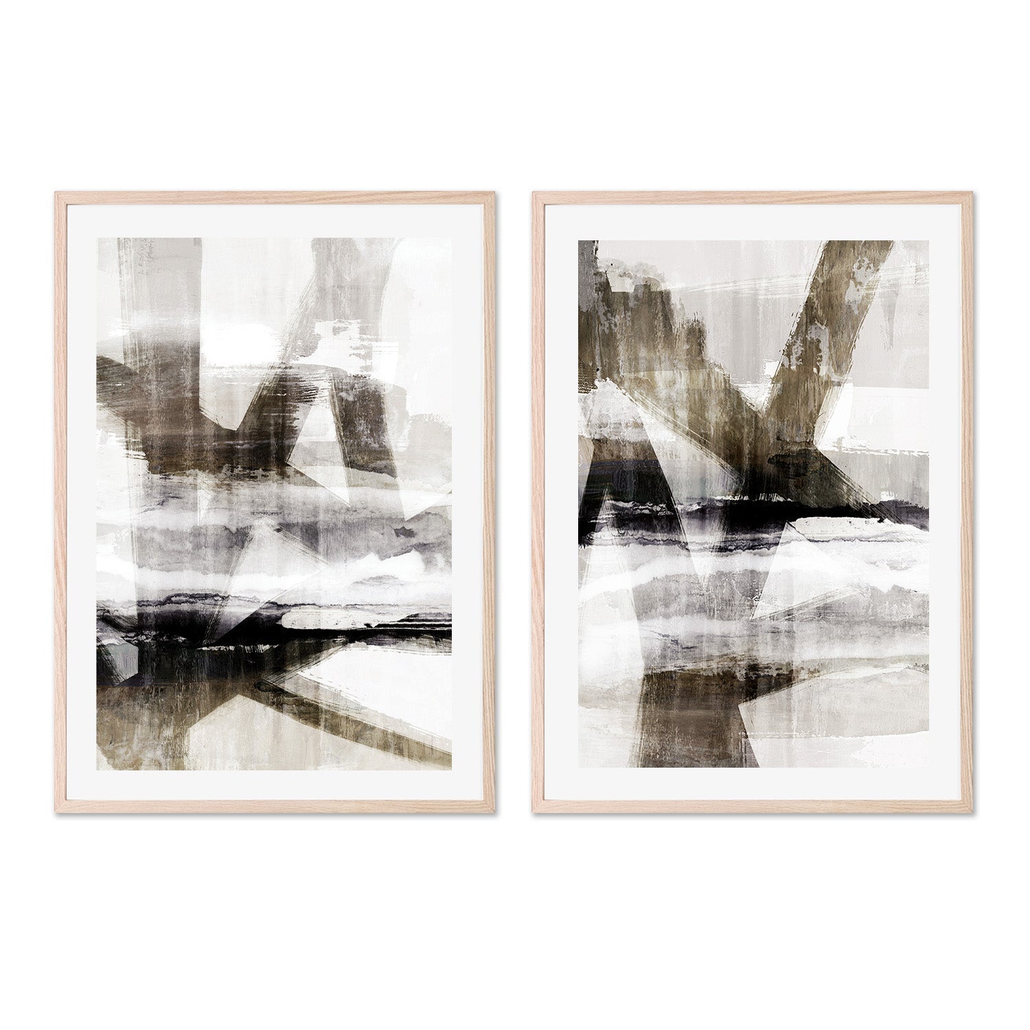 wall-art-print-canvas-poster-framed-Urban Complex, Style A & B, Set of 2 , By Nina Blue-6