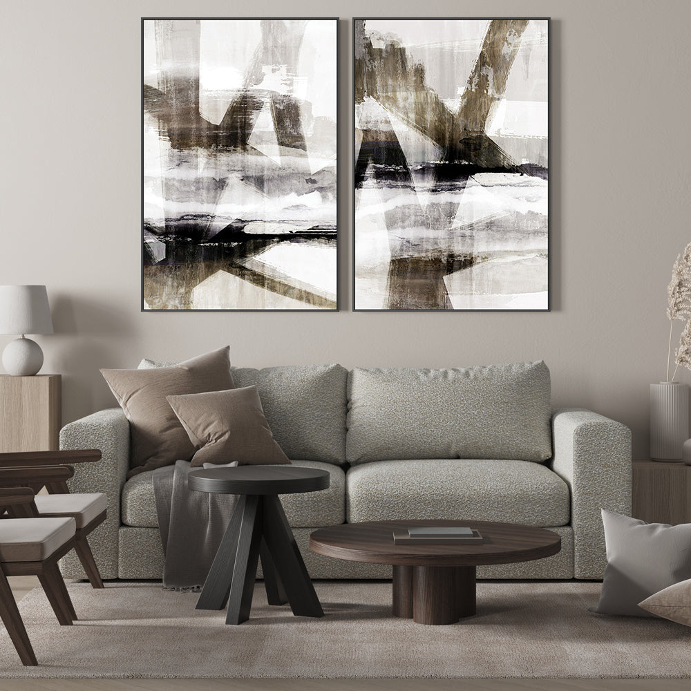 wall-art-print-canvas-poster-framed-Urban Complex, Style A & B, Set of 2 , By Nina Blue-8