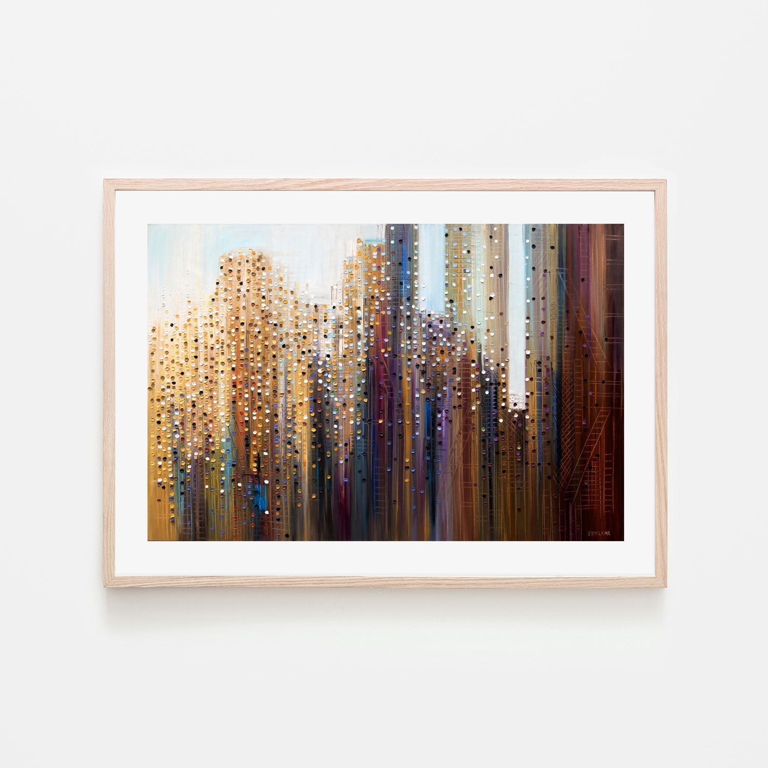 wall-art-print-canvas-poster-framed-Urban Skyline-GIOIA-WALL-ART