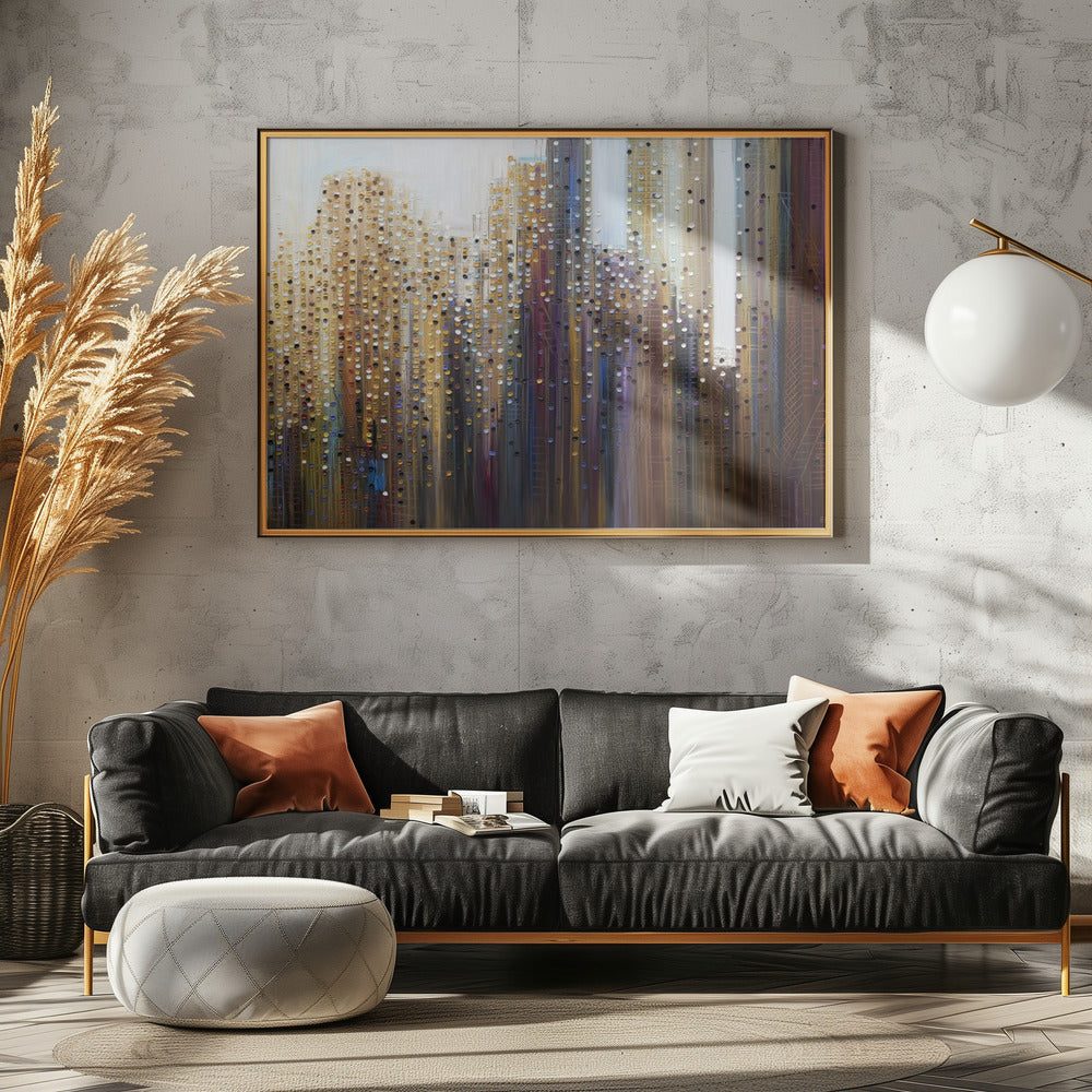 wall-art-print-canvas-poster-framed-Urban Skyline , By Ekaterina Ermilkina-8