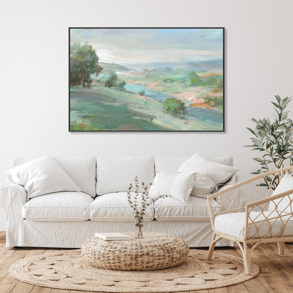 wall-art-print-canvas-poster-framed-Valley in Sunshine-by-Danhui Nai-Gioia Wall Art