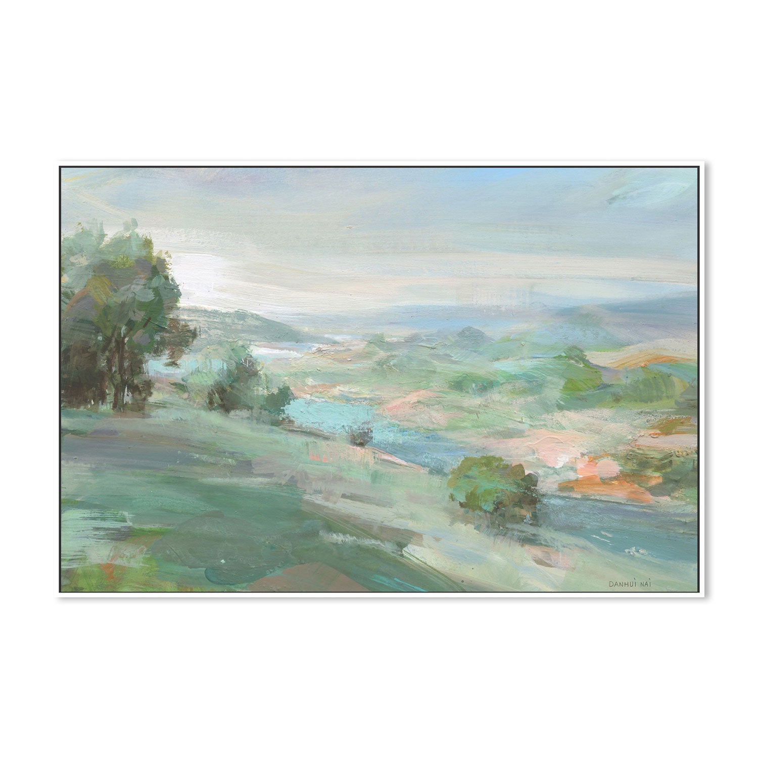 wall-art-print-canvas-poster-framed-Valley in Sunshine-by-Danhui Nai-Gioia Wall Art