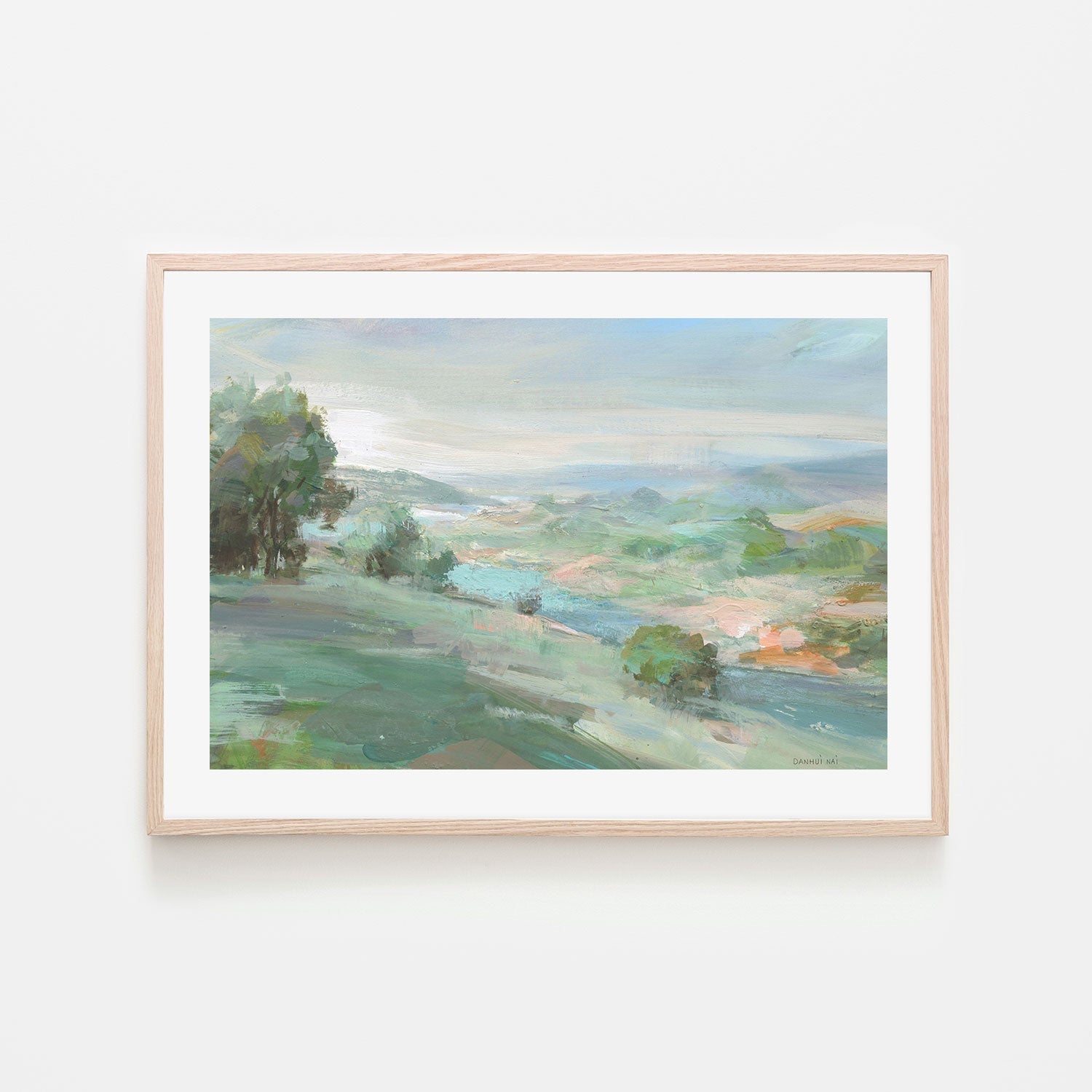 wall-art-print-canvas-poster-framed-Valley in Sunshine-by-Danhui Nai-Gioia Wall Art