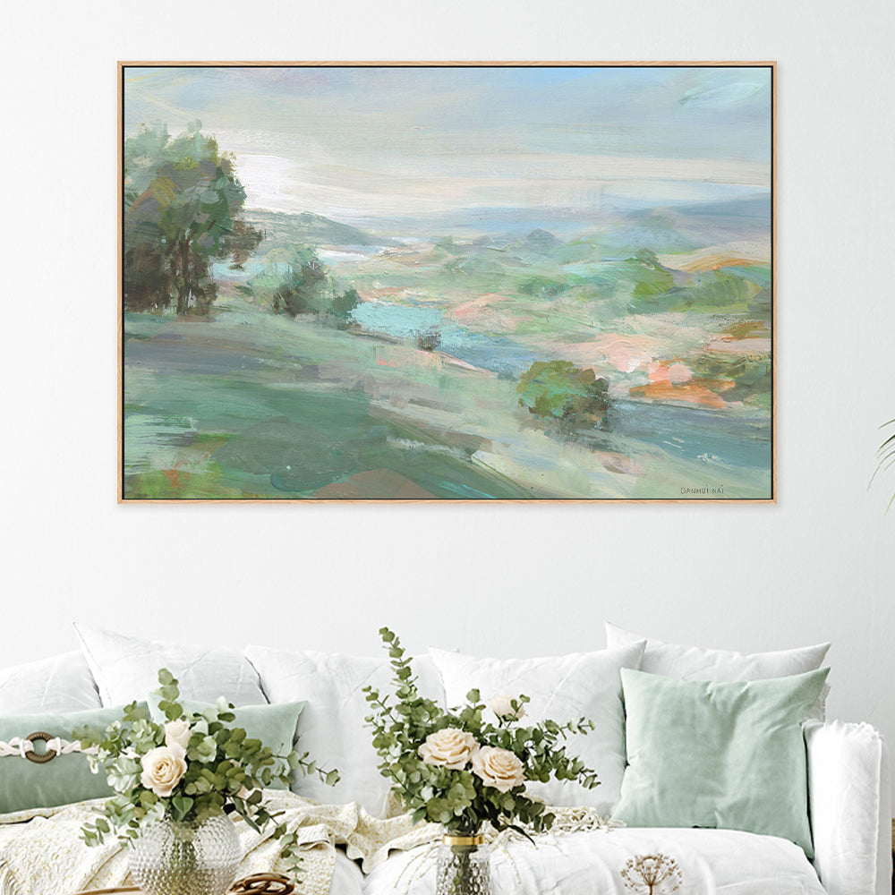 wall-art-print-canvas-poster-framed-Valley in Sunshine-by-Danhui Nai-Gioia Wall Art