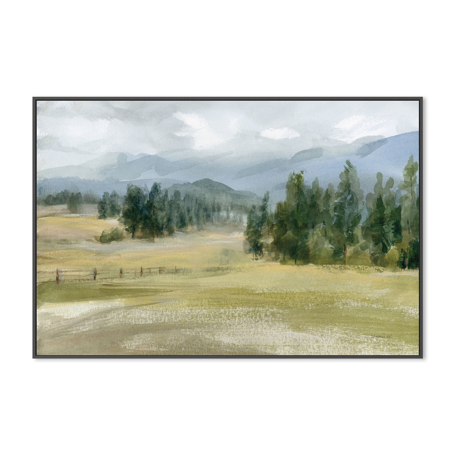 wall-art-print-canvas-poster-framed-Valley Retreat , By Danhui Nai-3