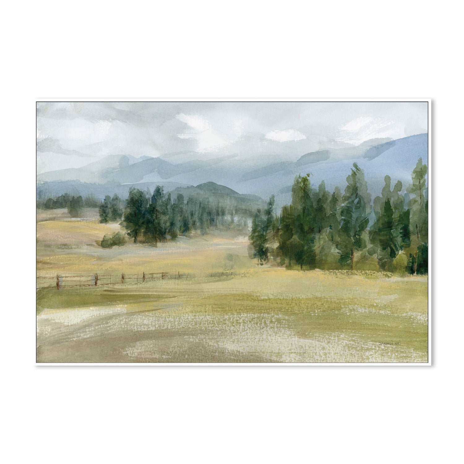 wall-art-print-canvas-poster-framed-Valley Retreat , By Danhui Nai-5