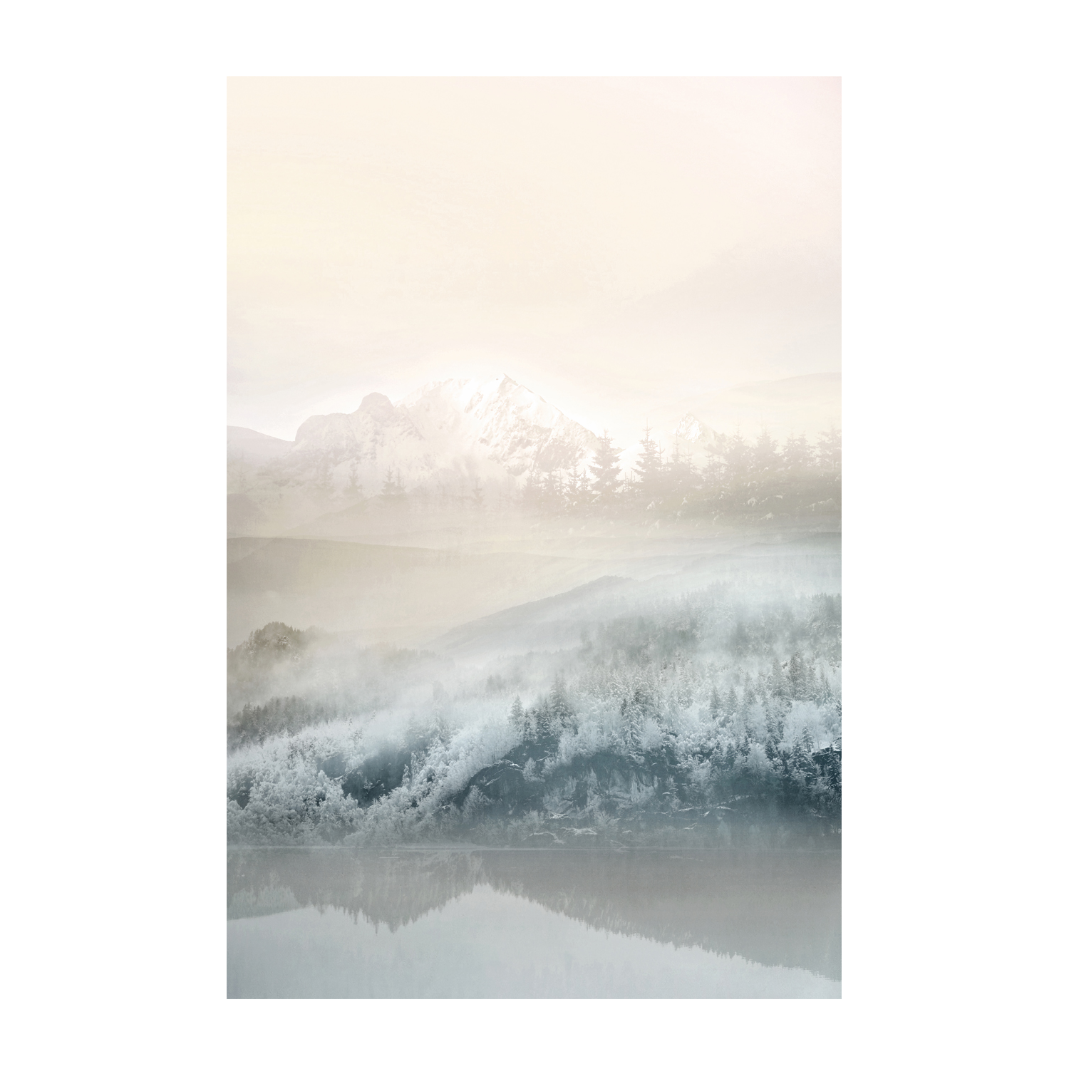 wall-art-print-canvas-poster-framed-Vanilla Landscape, Stye B , By Hope Bainbridge-1