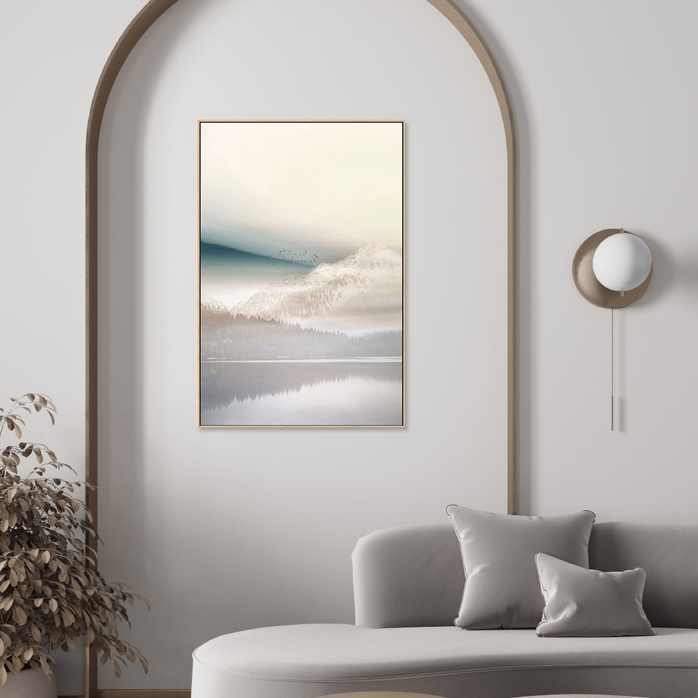 wall-art-print-canvas-poster-framed-Vanilla Landscape, Style A , By Hope Bainbridge-2