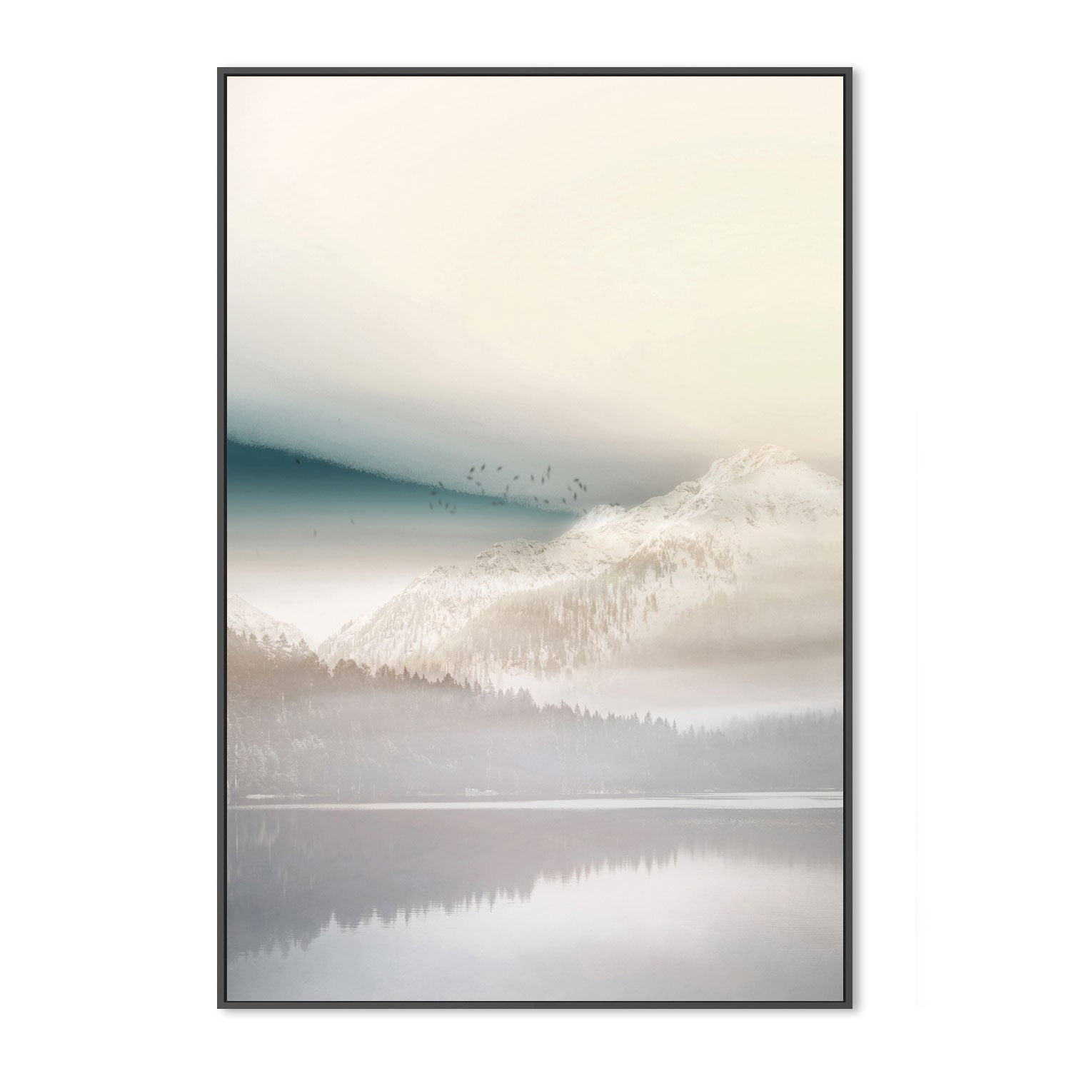 wall-art-print-canvas-poster-framed-Vanilla Landscape, Style A , By Hope Bainbridge-3