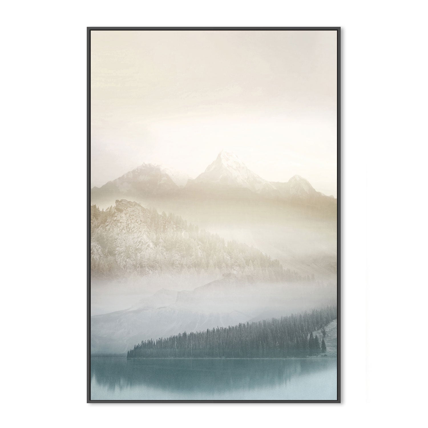 wall-art-print-canvas-poster-framed-Vanilla Landscape, Style C , By Hope Bainbridge-3