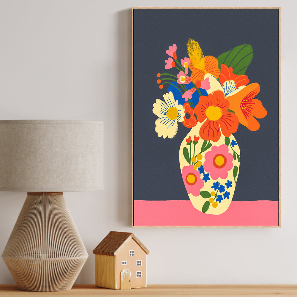 wall-art-print-canvas-poster-framed-Vase , By Gigi Rosado-GIOIA-WALL-ART